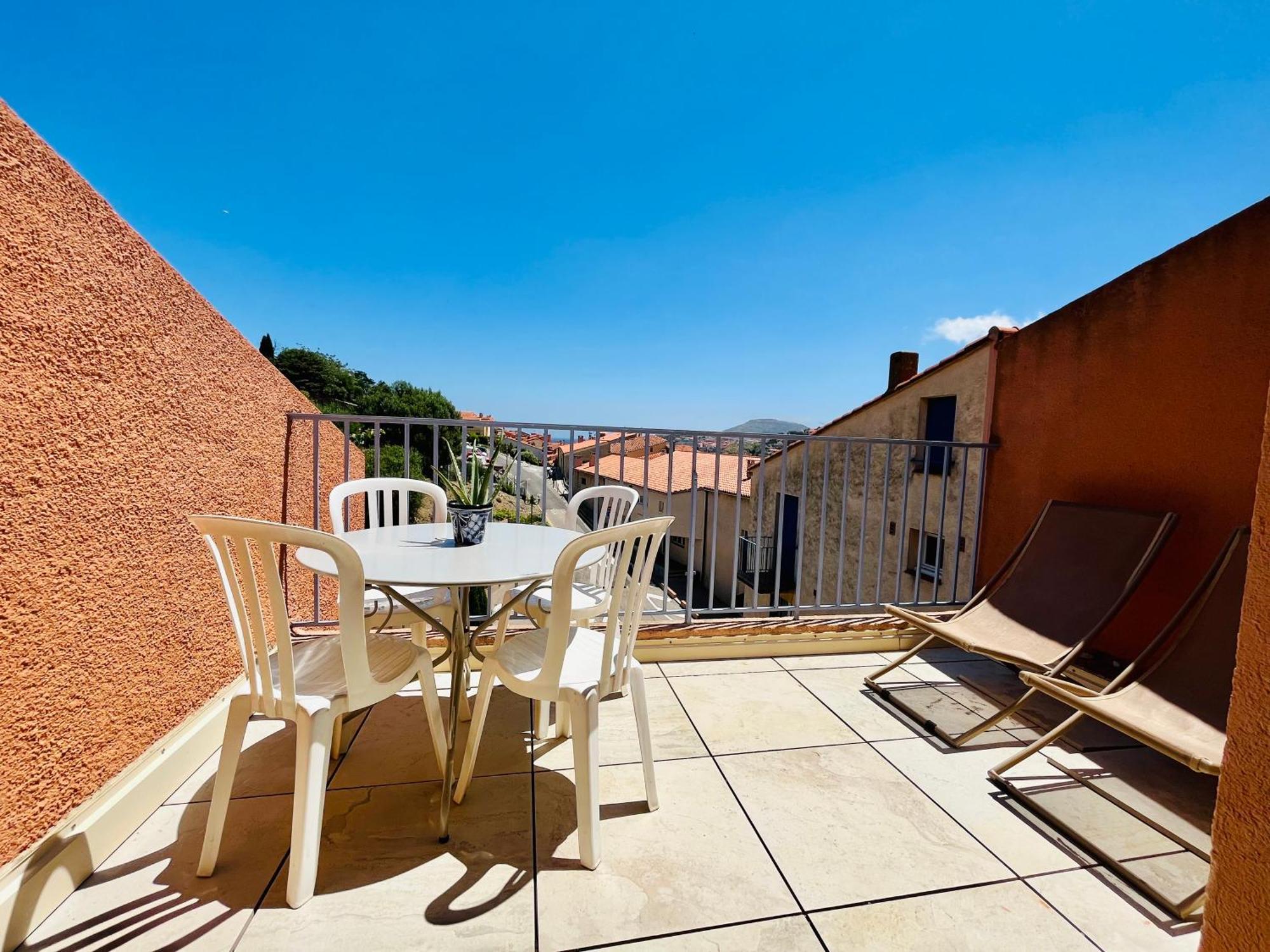 Appartement Collioure, Grande Terrasse Et Parking Экстерьер фото